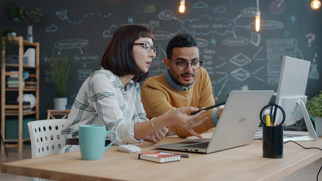 modern office collaboration